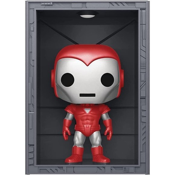 Funko Pop! Hall of Armor #1038 Iron Man Model 8 Silver Centurion Special Edition - Picture 2 of 10